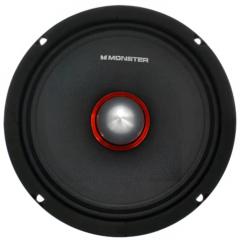 Monster SMM655 6.5" 400W RMS Midrange Speaker 8-Ohm (Single)