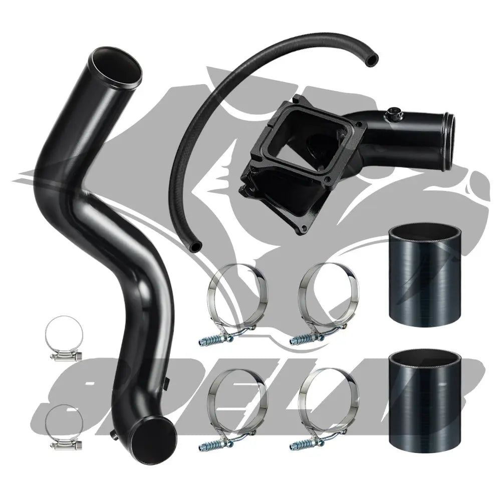 3" Cold Side Intercooler Pipe & Y-Bridge Kit for 2006-2010 6.6 LBZ LMM Duramax Diesel | SPELAB
