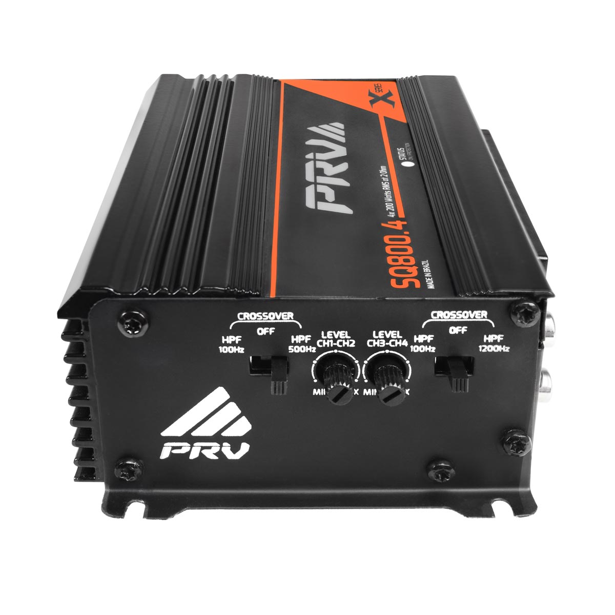 PRV Audio SQ800.4 4 Channel Mini Amplifier 800 Watts 2Ω