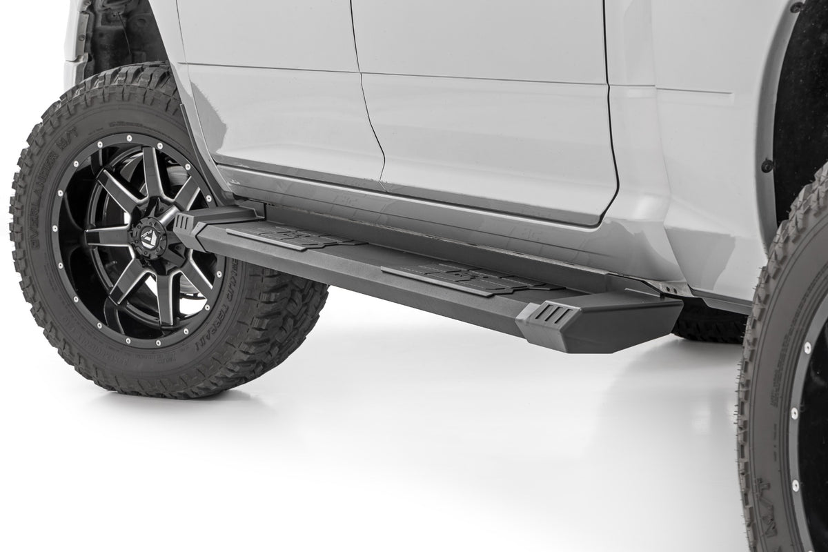 HD2 Running Boards Quad Cab Ram 1500/2500/3500 2WD/4WD (2010-2025 & Classic) Rough Country