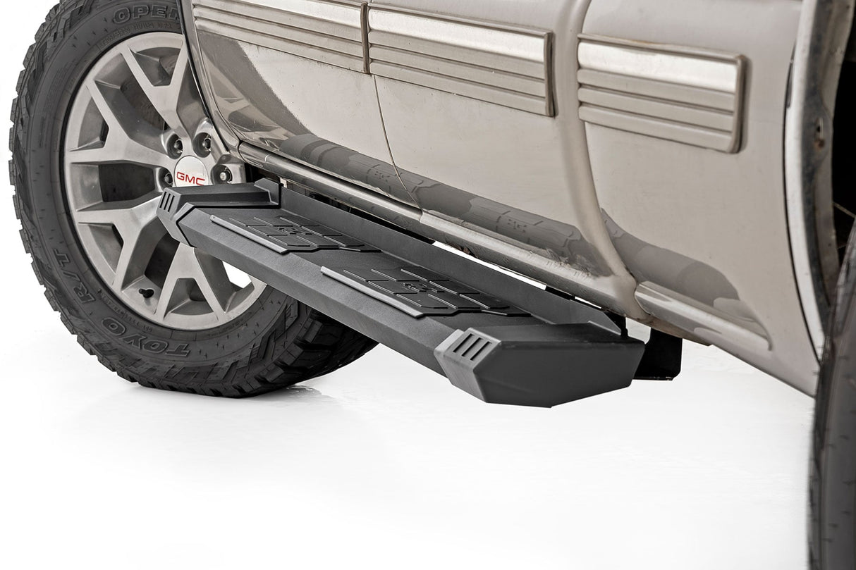 HD2 Aluminum Running Boards Ext Cab Silverado/Sierra 1500/2500HD (99-06 & Classic) Rough Country