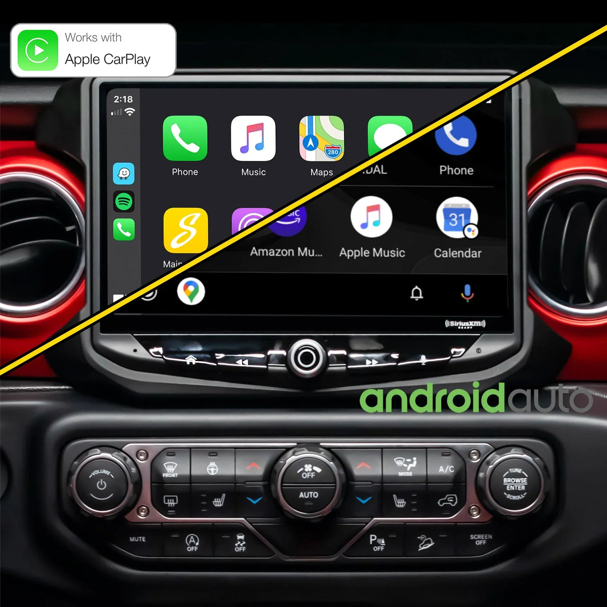 Stinger HEIGH10 10" Radio Fully Integrated Kit W/ Vehicle And Off-Road I '18-'23 Jeep JL Wranglers/ '20-'23 Jeep JT Gladiators