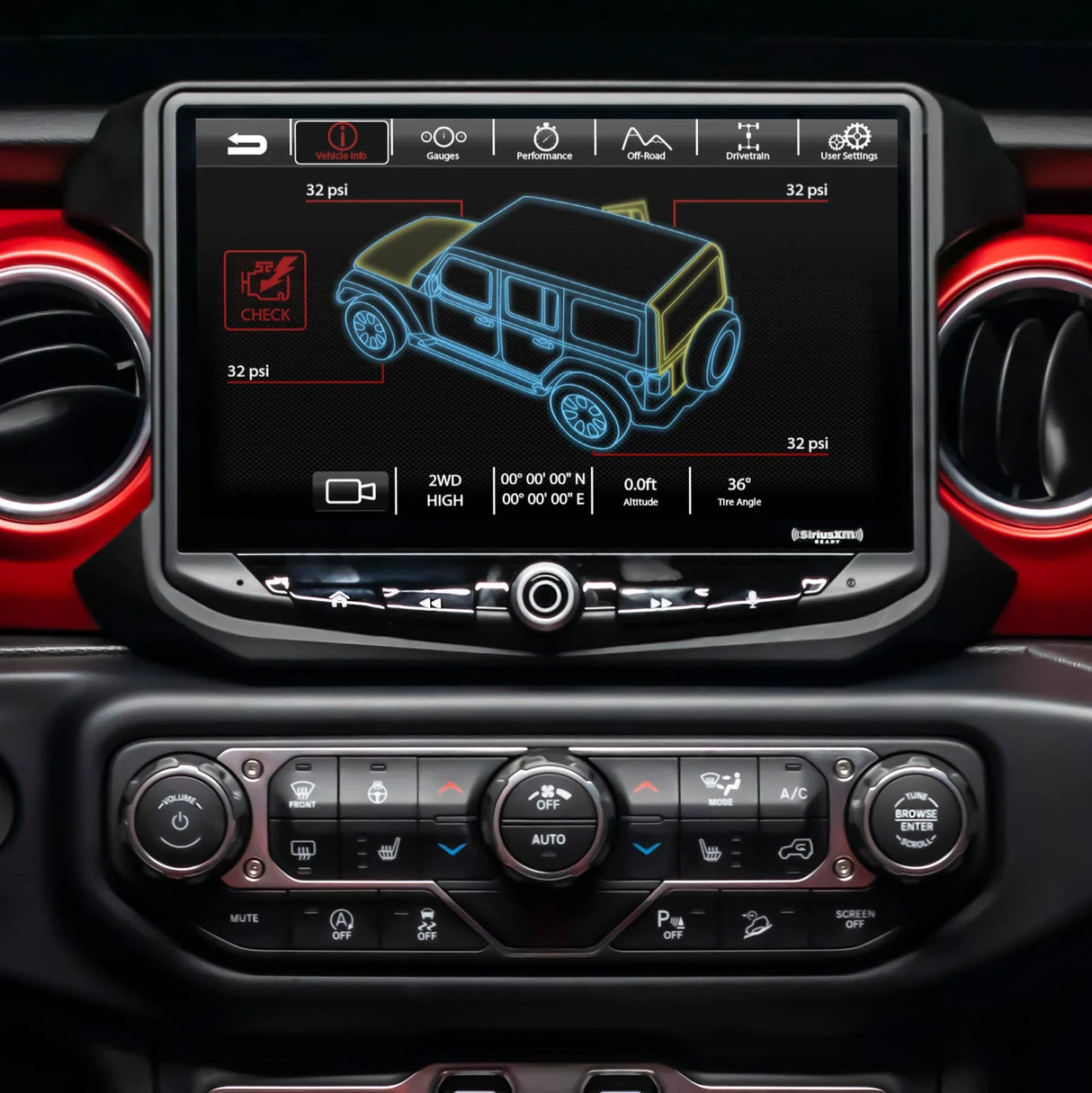 Stinger HEIGH10 10" Radio Fully Integrated Kit W/ Vehicle And Off-Road I '18-'23 Jeep JL Wranglers/ '20-'23 Jeep JT Gladiators