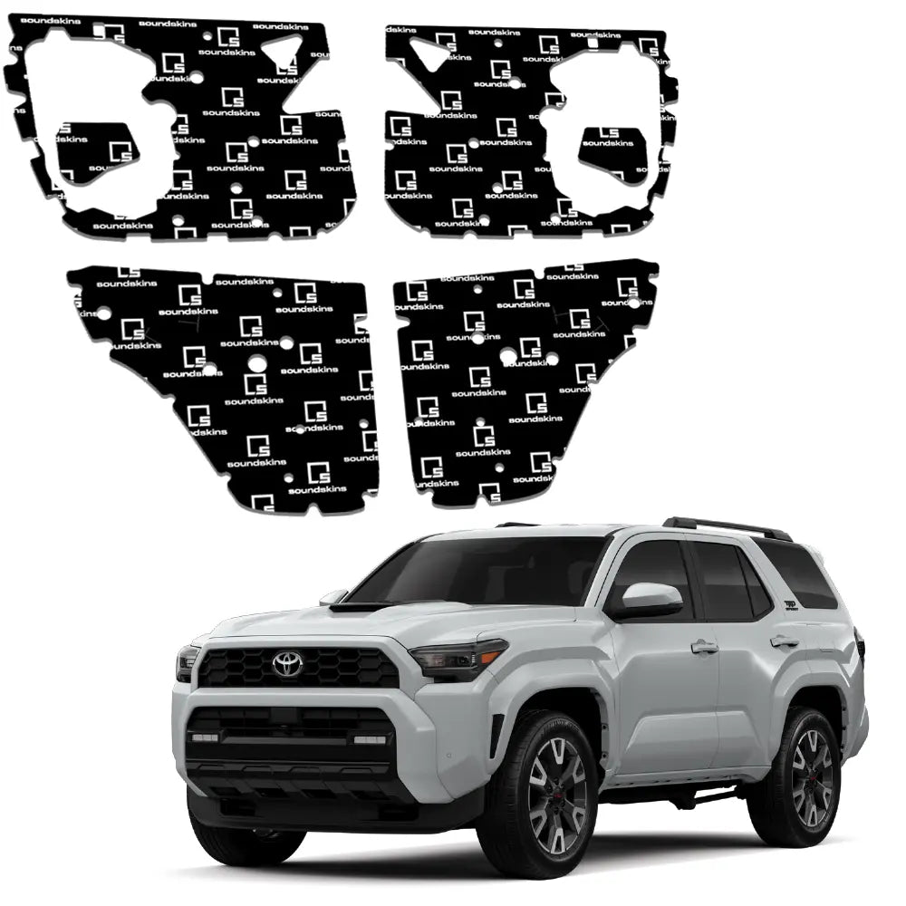 SoundSkins | 2025+ Toyota 4Runner 4-Door Sound Deadening Vehicle Specific Kit | SSK-4RNRV2 | 3 Layers (Acoustic Foam, Foil, Rubber Butyl), 23 sq ft SoundSkins Global