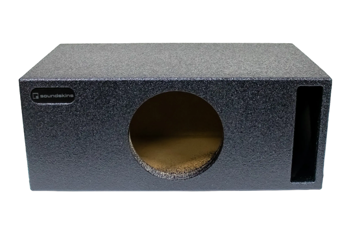 SoundSkins SPL Enclosures | Universal Single 8" Ported XL SPL - Premium USA Made Subwoofer Box with Bed Liner Spray Finish SoundSkins Global
