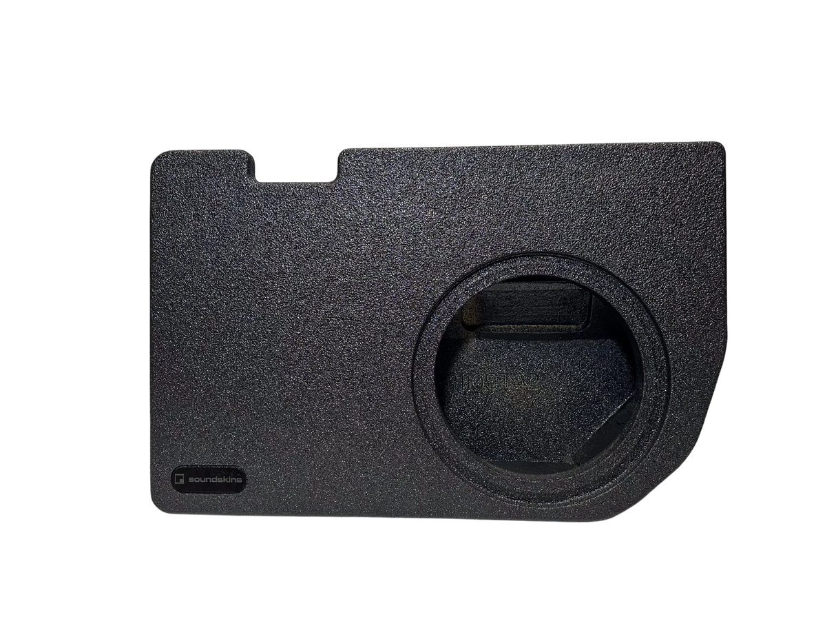 SoundSkins Enclosures | Toyota Tacoma 2024+ Double Cab Single 10" Sealed - Premium USA Made Subwoofer Box with Bed Liner Spray Finish SoundSkins Global