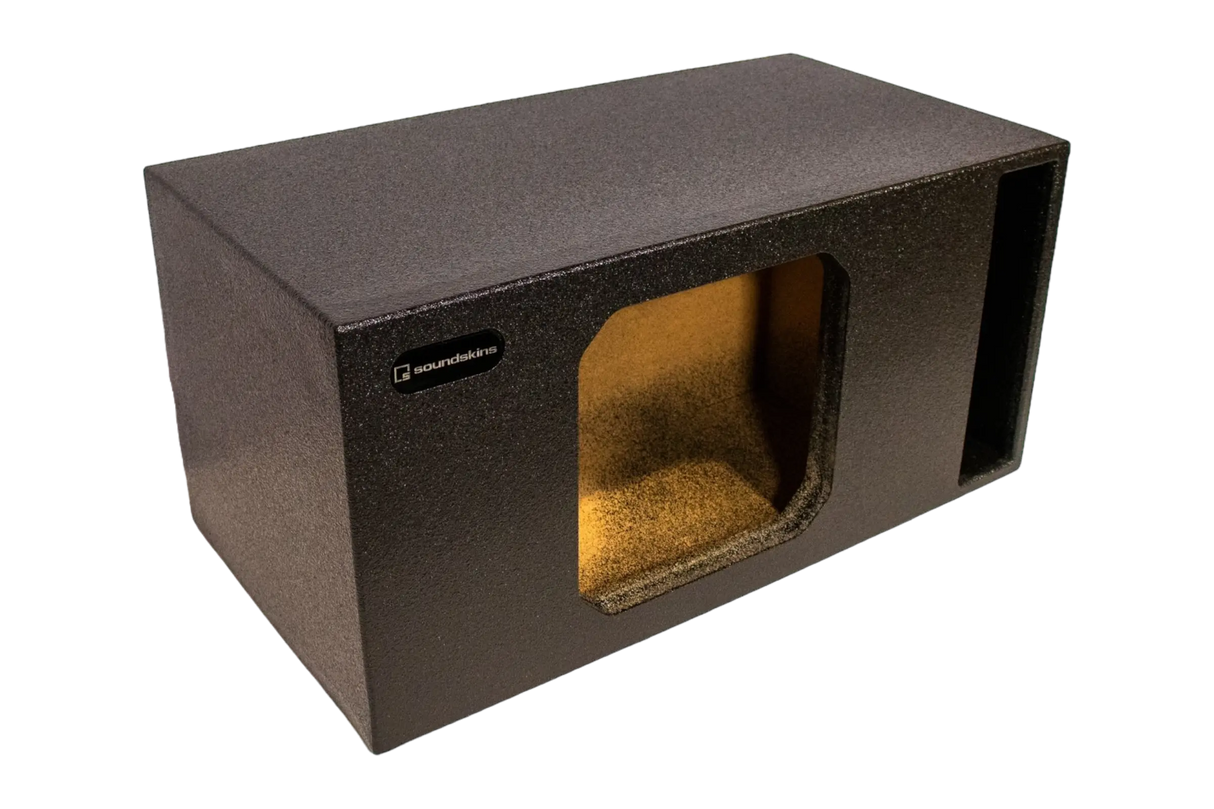 SoundSkins Enclosures | Universal Single 12" Ported XL SPL for Kicker Solo X - Premium USA Made Subwoofer Box with Bed Liner Spray Finish SoundSkins Global
