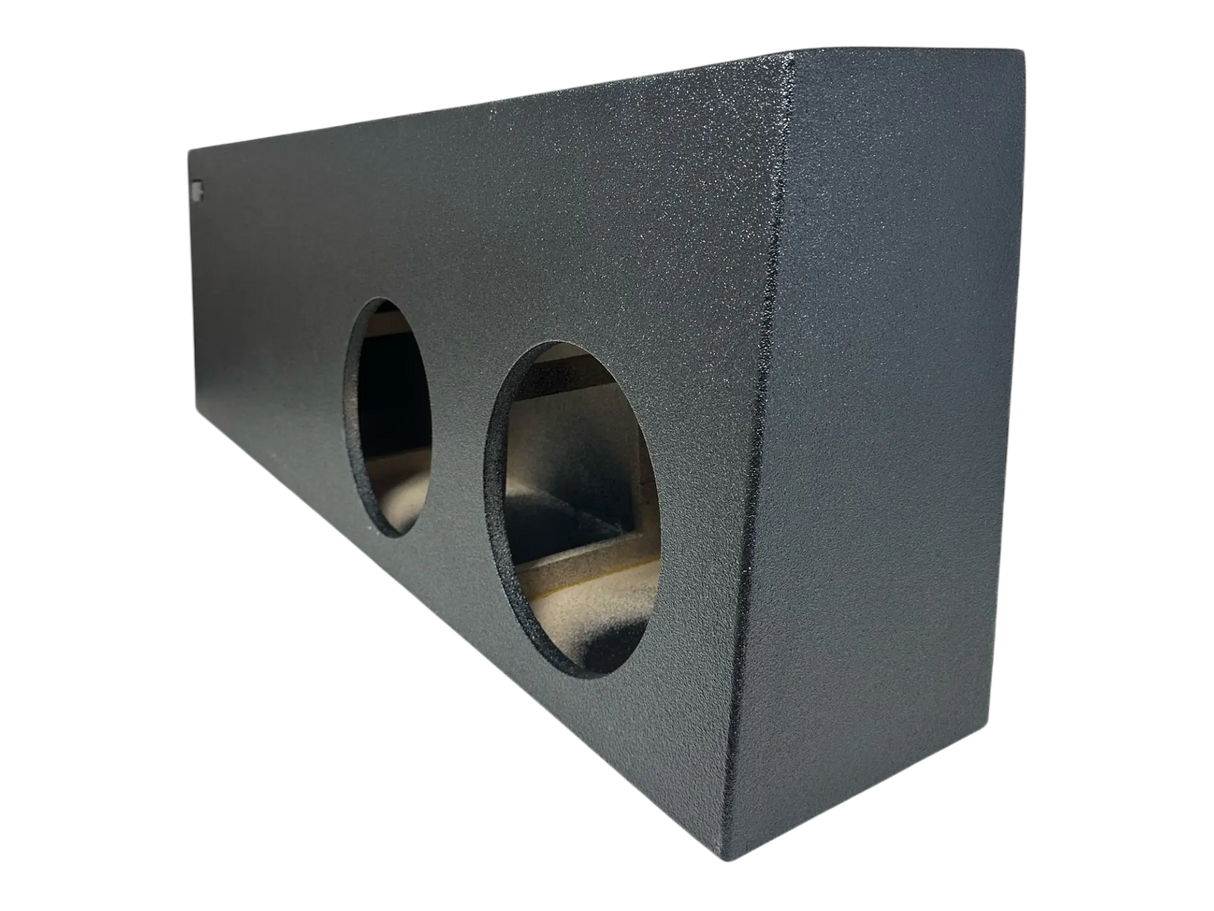 SoundSkins Enclosures | Dodge RAM 2006 - 2024 MEGA Cab AND Regular Cab Dual 12" Sealed - Premium USA Made Subwoofer Box with Bed Liner Spray Finish SoundSkins Global