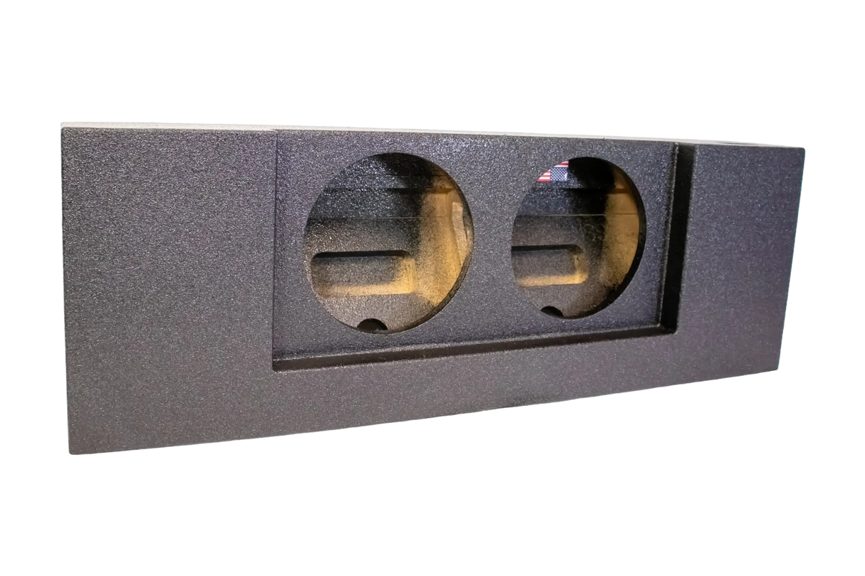 SoundSkins Enclosures | Chevy Colorado 2015+ Dual 10" Sealed - Premium USA Made Subwoofer Box with Bed Liner Spray Finish SoundSkins Global