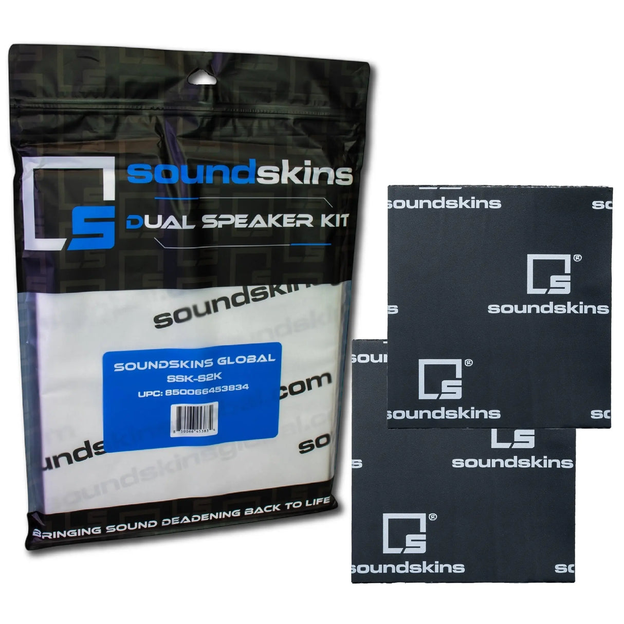 Soundskins x Crutchfield | SSK-2SK 2-Speaker Sound-Deadening Kit SoundSkins Global