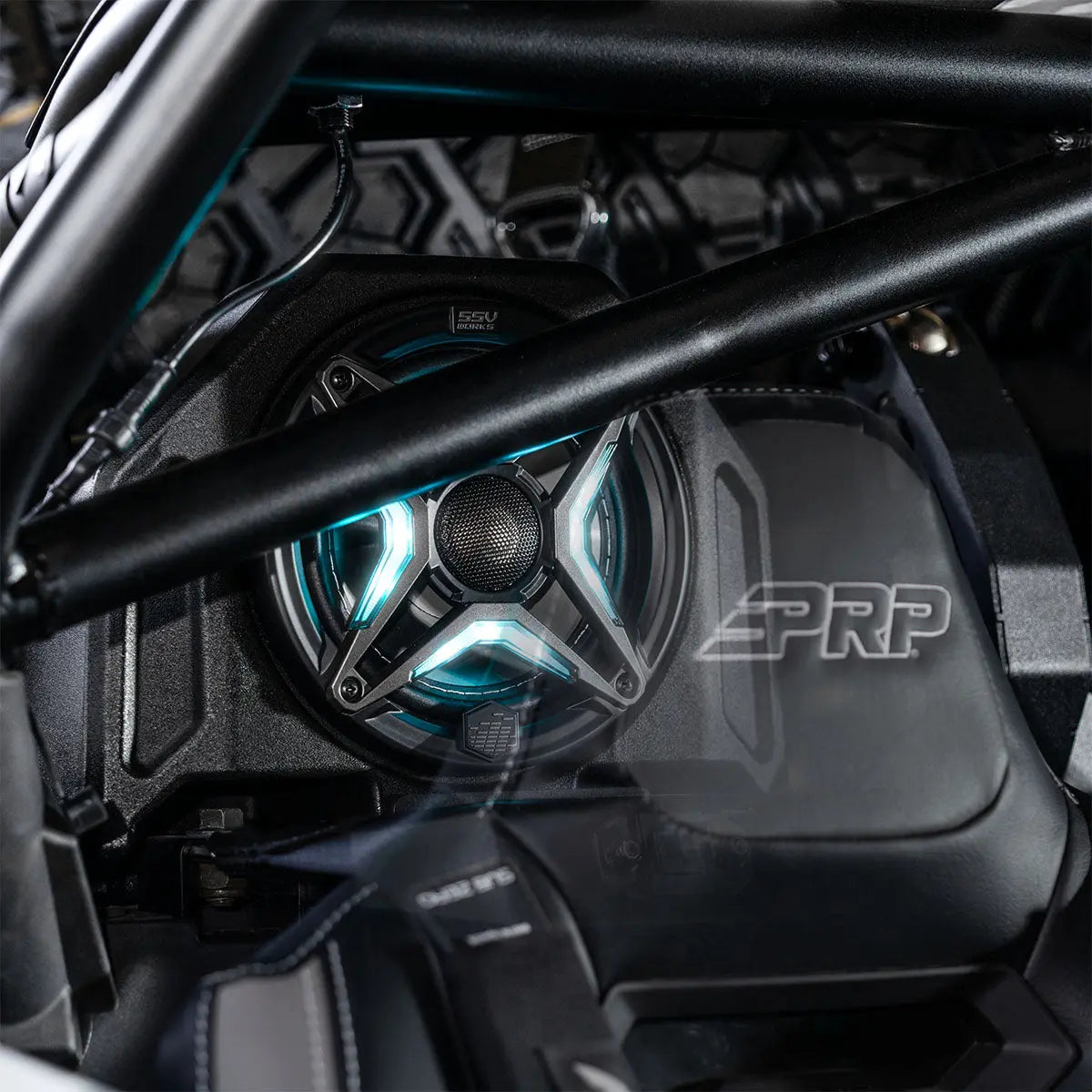 2020-2026 Polaris® RZR Pro R / Turbo R / Pro S / Pro XP 6.5" Rear-Hump Speaker-Pods SSV Works