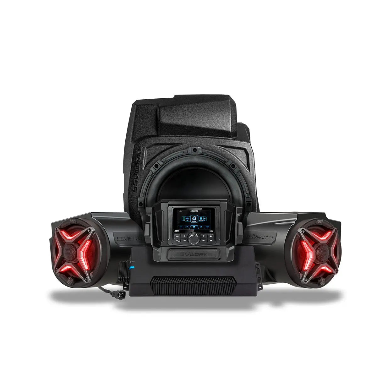 2020-2024 Polaris® RZR PRO Series Phase-3 V-Spec 3-Speaker 1400watt System w/MRB4 SSV Works