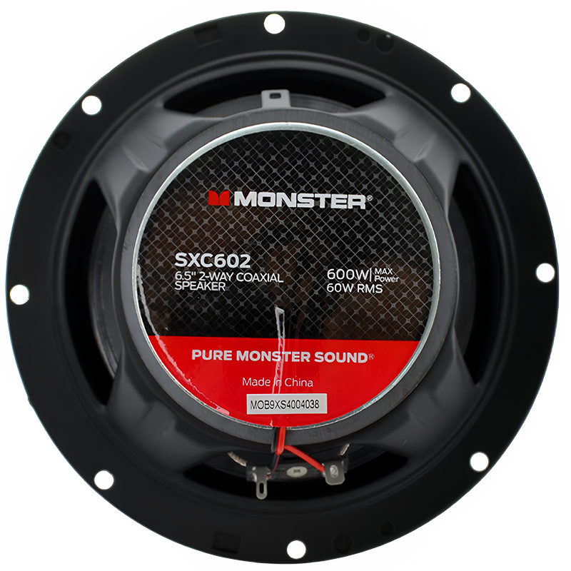 Monster SXC602 6.5" 2-Way Coaxial Speakers (Pair)