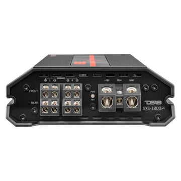 DS18 SXE-1200.4 Class A/B 4-Channel Full-Range Car Amplifier DS18