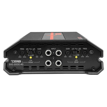 DS18 SXE-3000.4D SXE Class D 4-Channel Full-Range Car Amplifier 4 x 200 RMS @4 Ohm 3000 Watts
