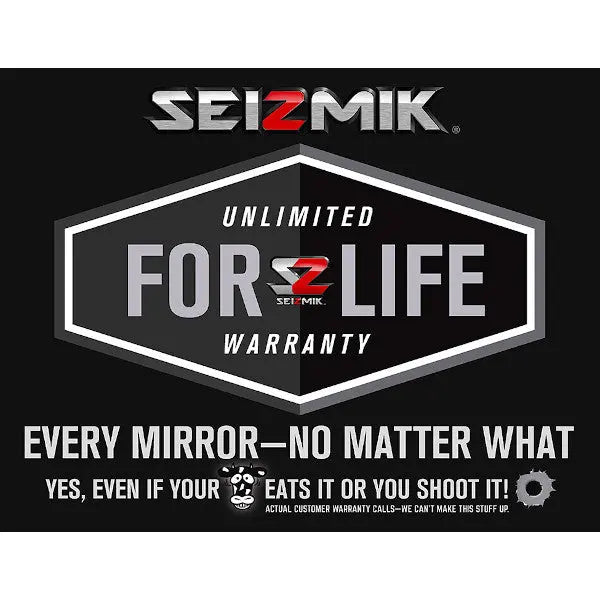 Seizmik Halo-R Rear View Mirror - Can-Am Defender High Lifter