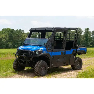 WINDSHIELD, KAWASAKI PRO MULE FOLDING WINDSHIELD, .220" UV1S Seizmik