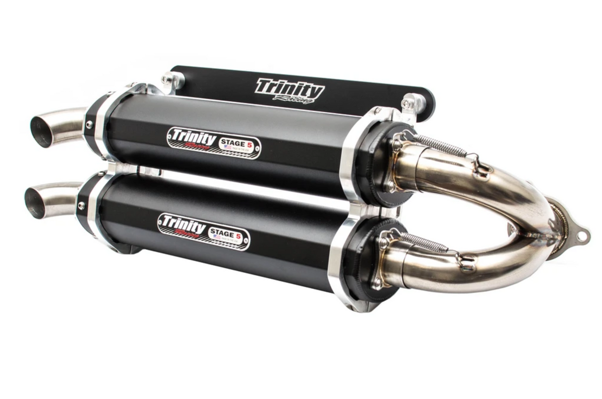 Trinity Racing Polaris RZR Turbo / S Slip-on Exhaust