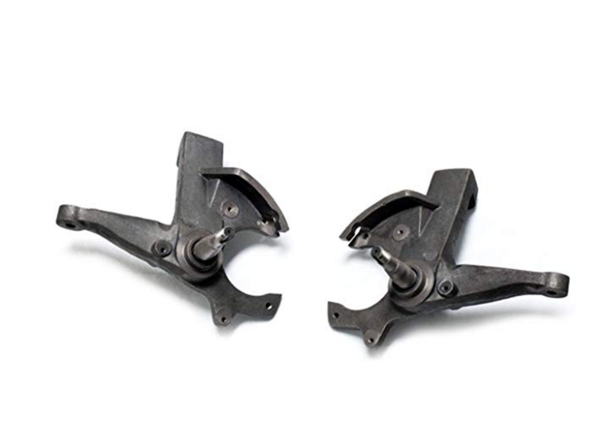 Maxtrac 100520L 2" Drop Spindles 1988-1991 Single Cab 1500