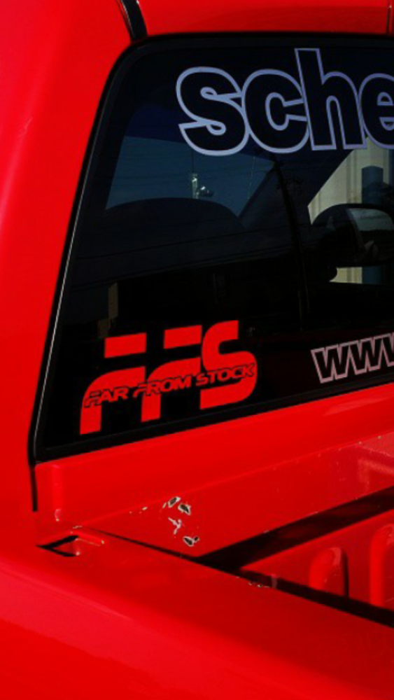 10" FFS Window Decal Far From Stock - Merch