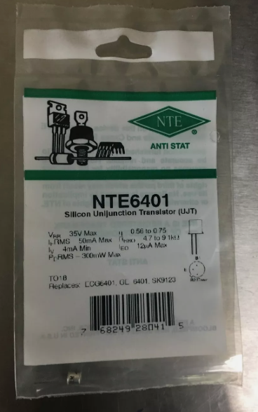 NTE6401 - Silicon Unijunction Transistor NTE