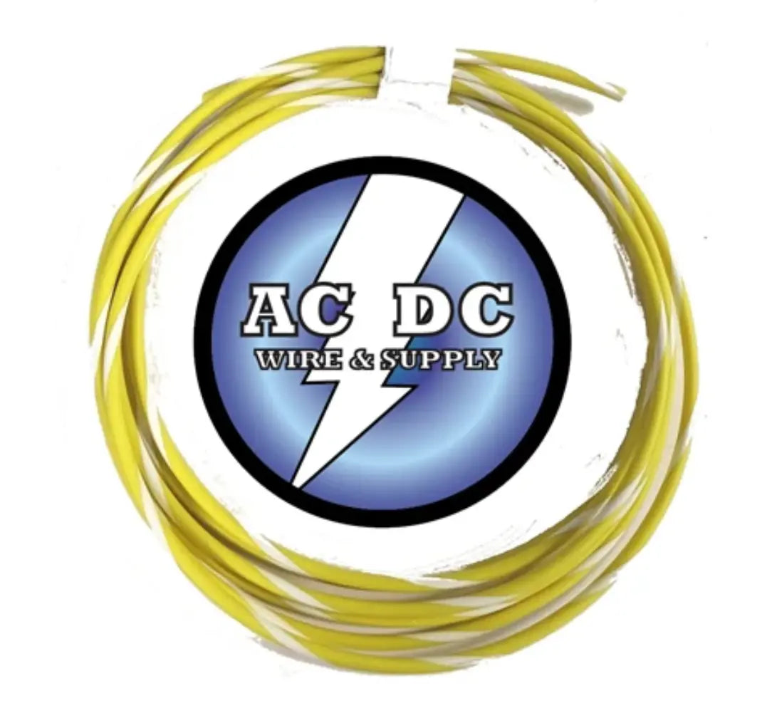 STRIPED GXL 20 AWG Automotive Wire Pure Copper Made in USA - CHOOSE YOUR COLOR - SOLD PER FT AC/DC WIRE AND SUPPLY