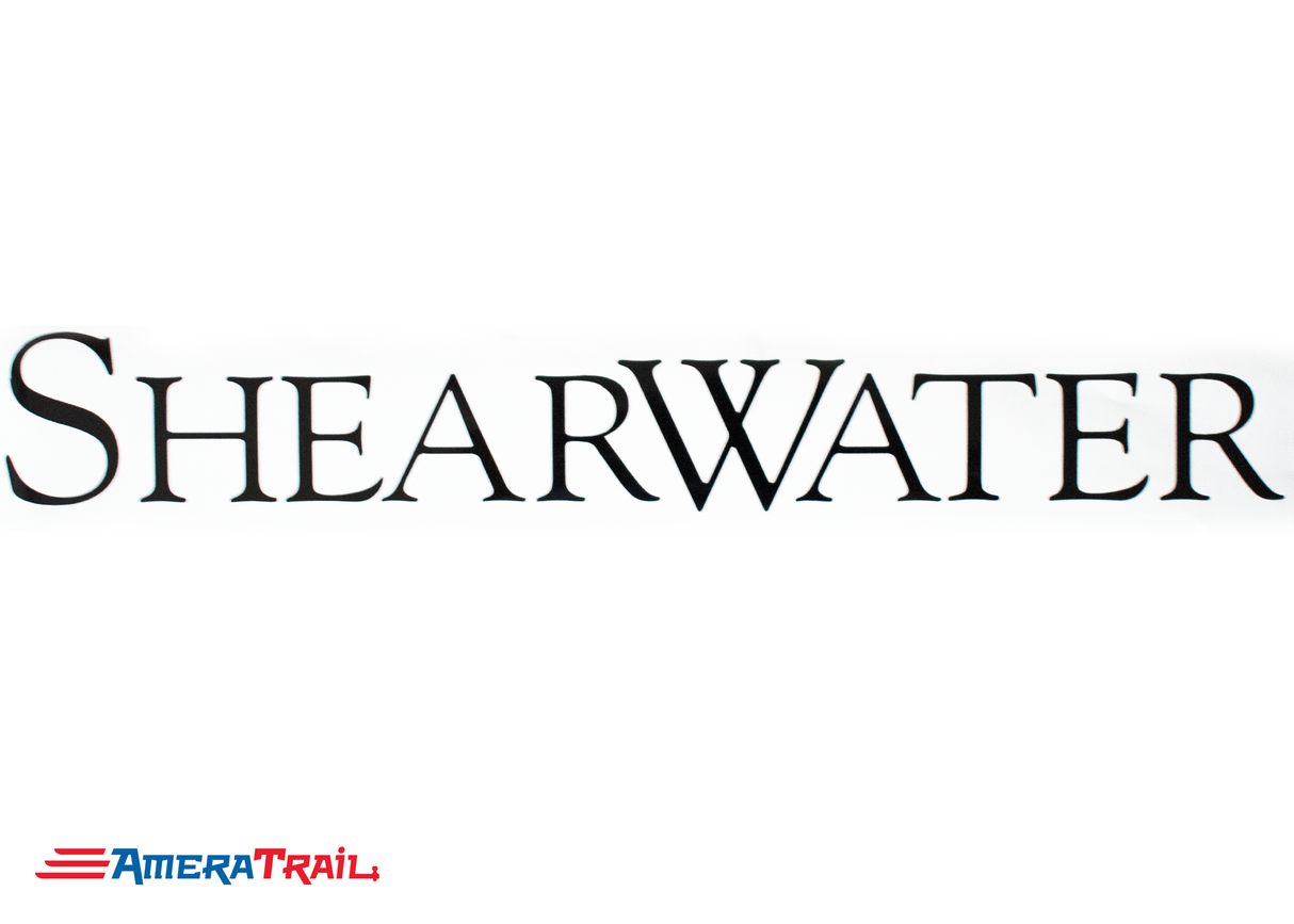 Shearwater Vinyl Marine Decals - Available in Different Colors