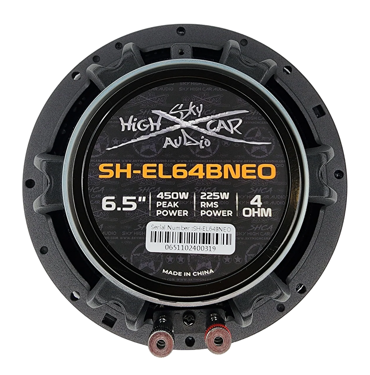 Sky High Car Audio SH-EL64BNEO 6.5" Neodymium Midrange Speaker (Single) Sky High Car Audio