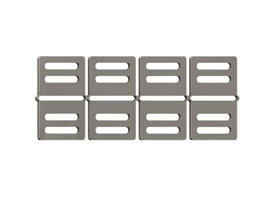 Slotted Zip Tie Tabs 8 Pack