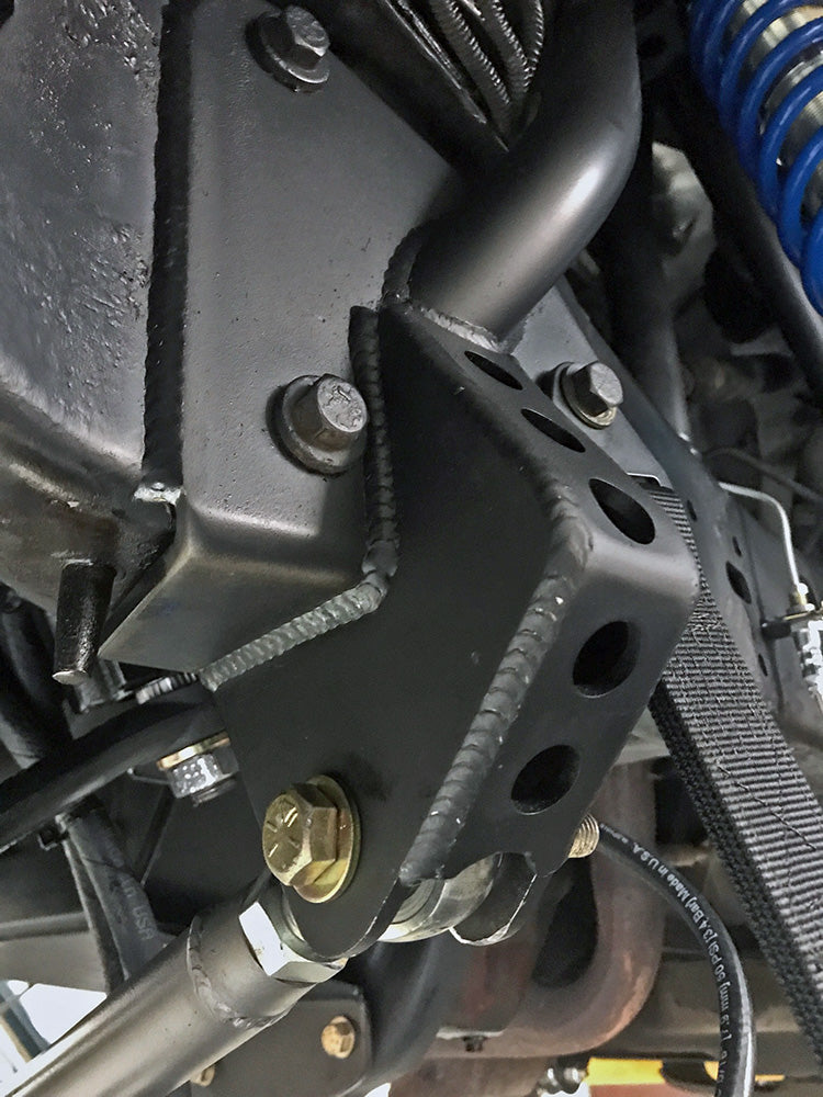 Desolate Motorsports Straight Axle Shock Hoops with Trac Bar Mount - 1980-1996 Ford F150/Bronco Desolate Motorsports