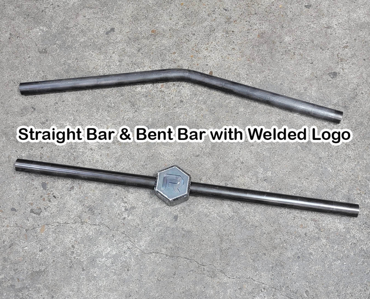 Reklez Universal Crossbars for Shock Relocation Kit Bent and Welded Logo
