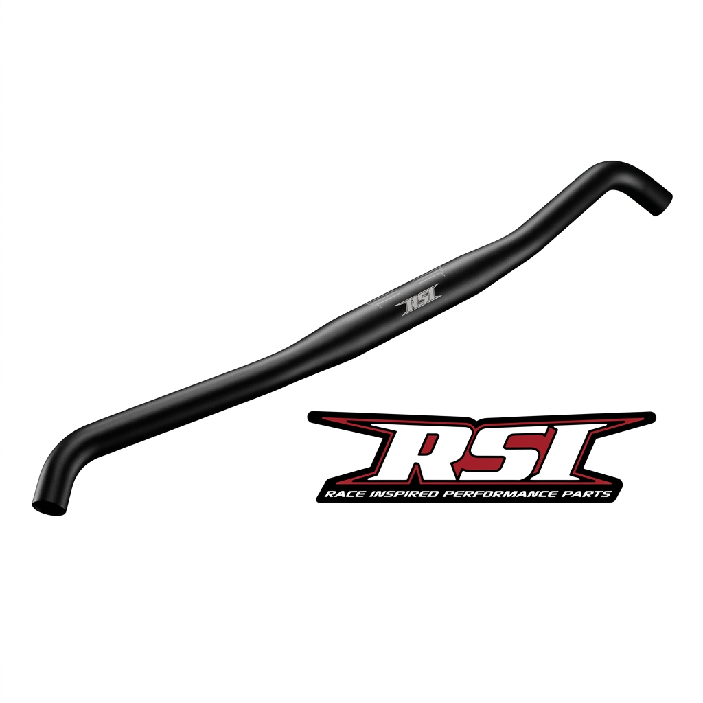 RSI Racing Race Bend Handlebar with Hooks Black Anodized