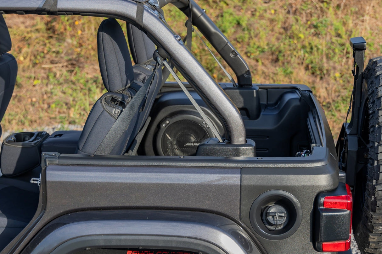 Trail Cladding Tailgate Protector Jeep Wrangler JL/Wrangler Unlimited (18-26) Rough Country
