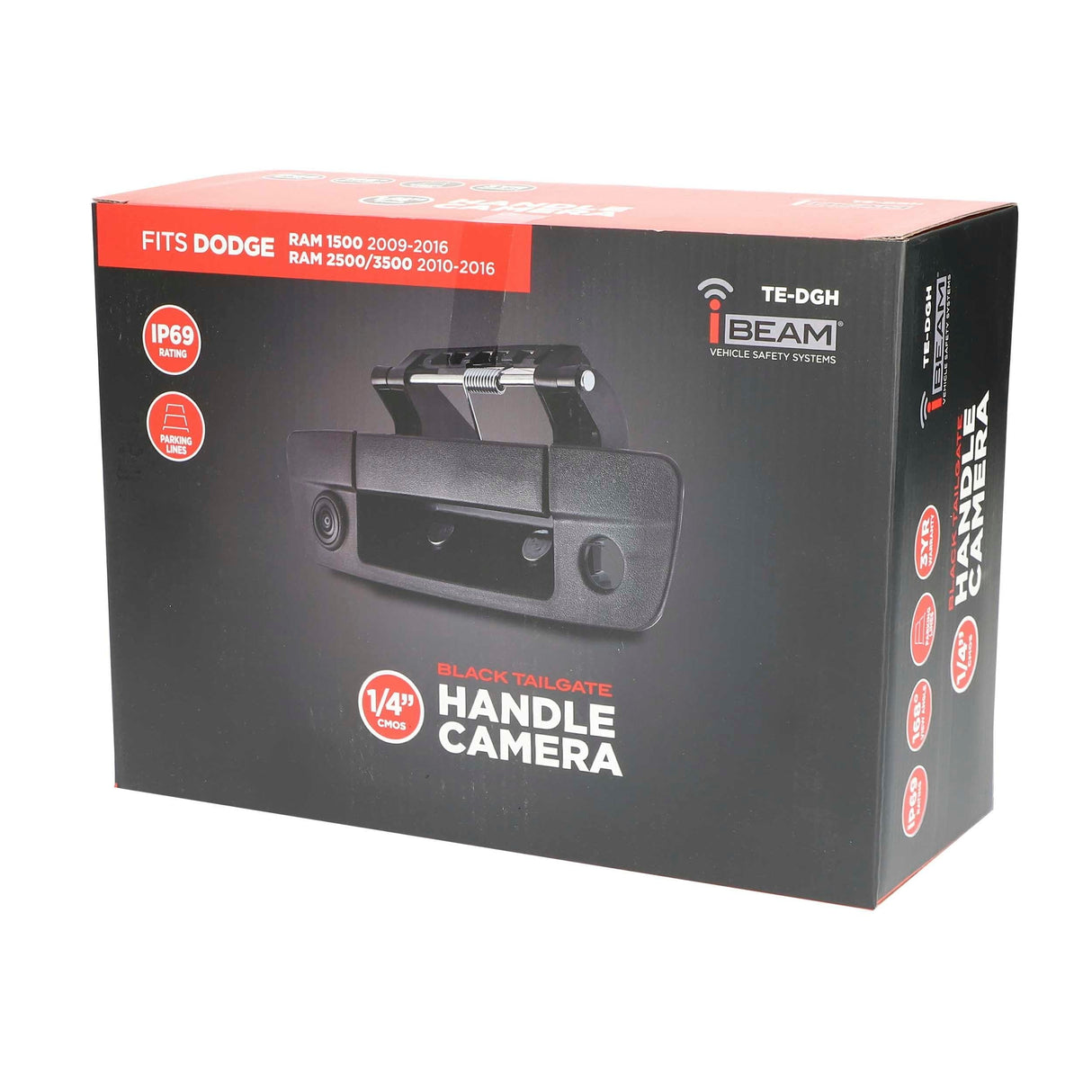 iBEAM TE-DGH Ram Factory Replacement Tailgate Handle Camera