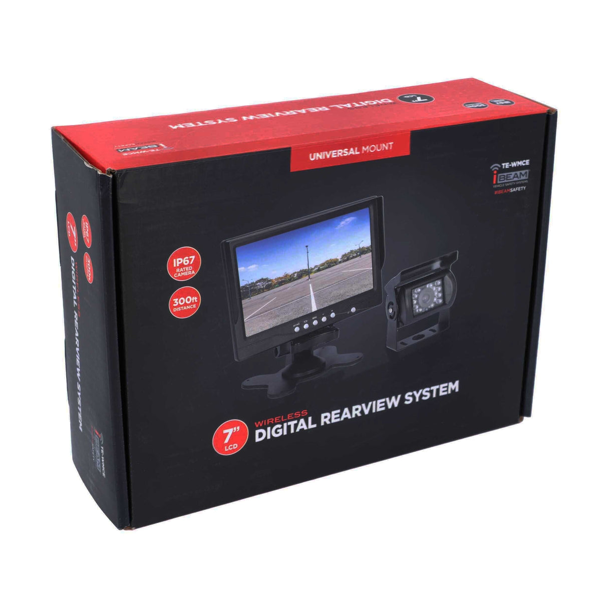 iBEAM TE-WMCE Universal Wireless 7” Monitor and Commercial Camera iBEAM