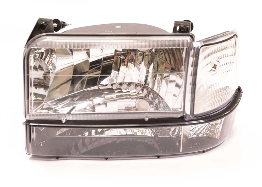 Complete Performance Six Piece Clear Headlight Kit - 1992-1997 Ford F-Series & Bronco Complete Performance