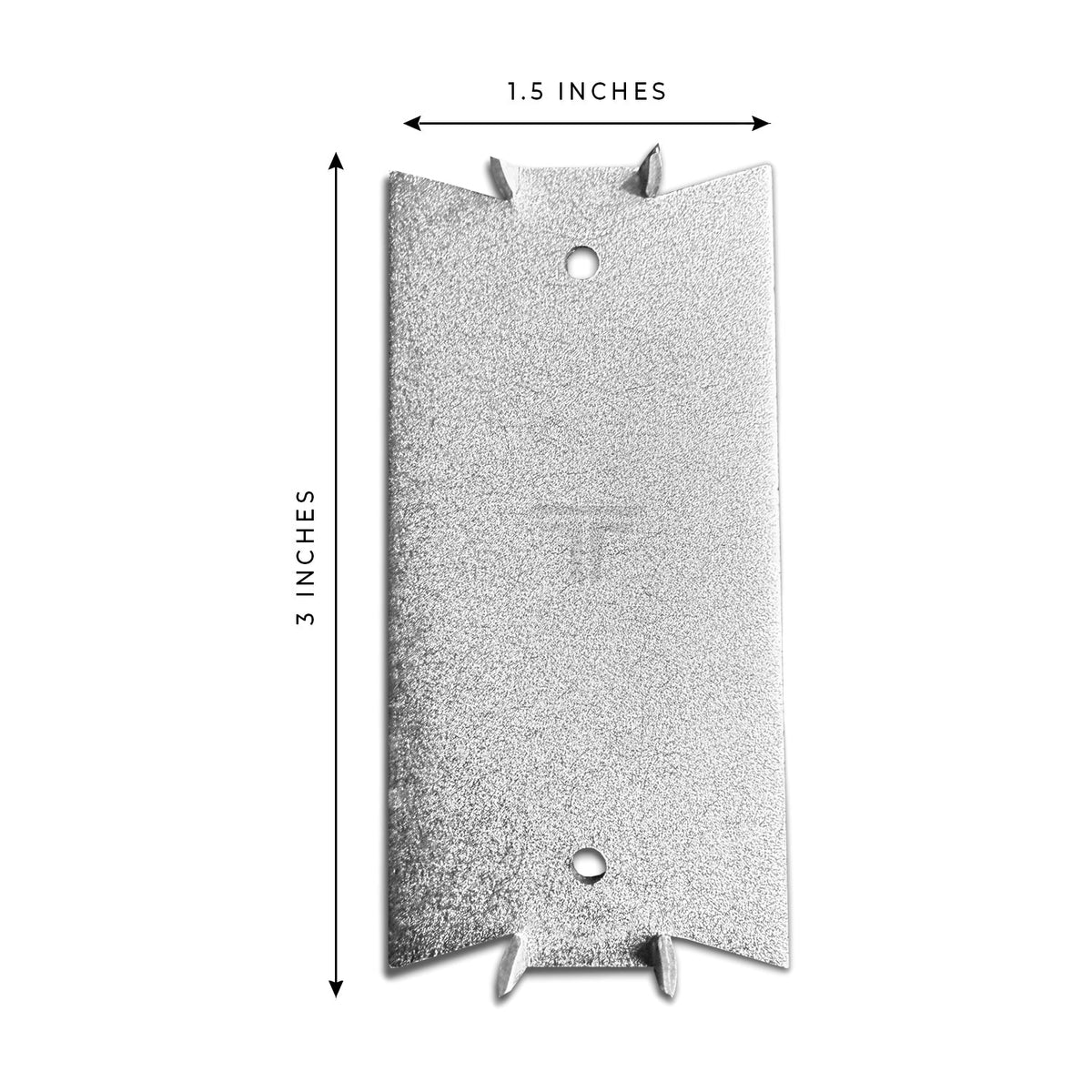 1.5-inch x 3-inch Steel Nail Plates for Wood Studs