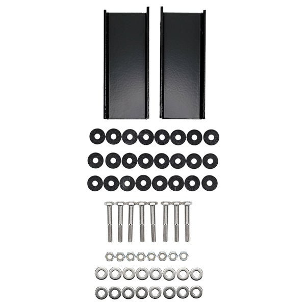 DoubleTake Top Front Mounting Brackets for 60", 80, or 120" Kwick-Track Top