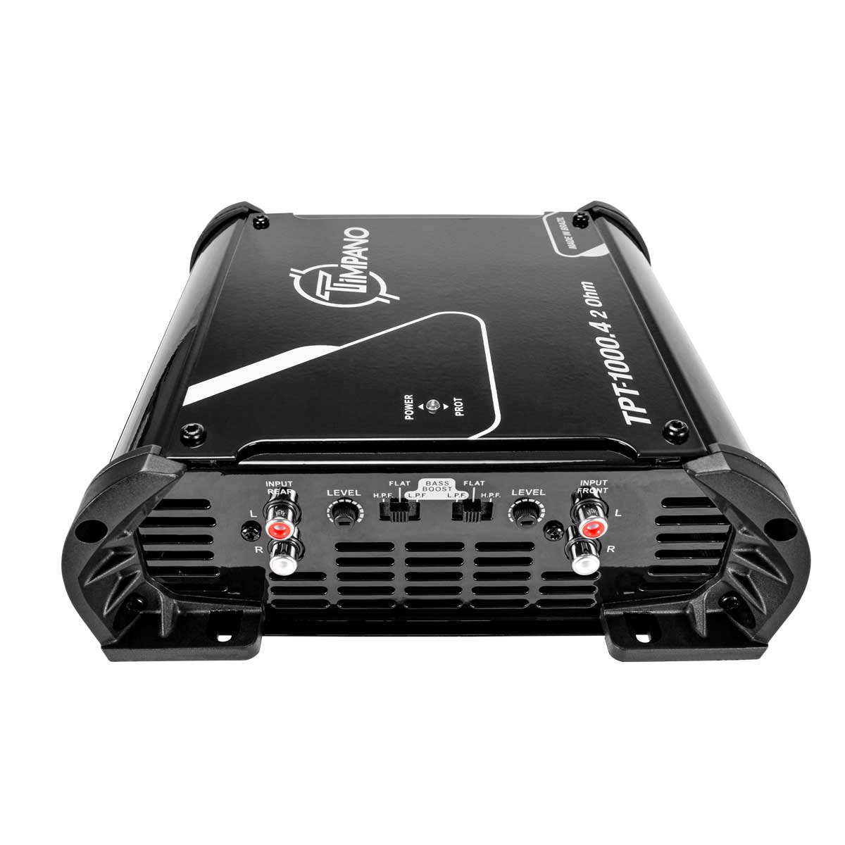 TPT-1000.4 | Compact 4 Channel Car Audio Amplifier – 4 x 260 Watts at 2 Ohms Timpano