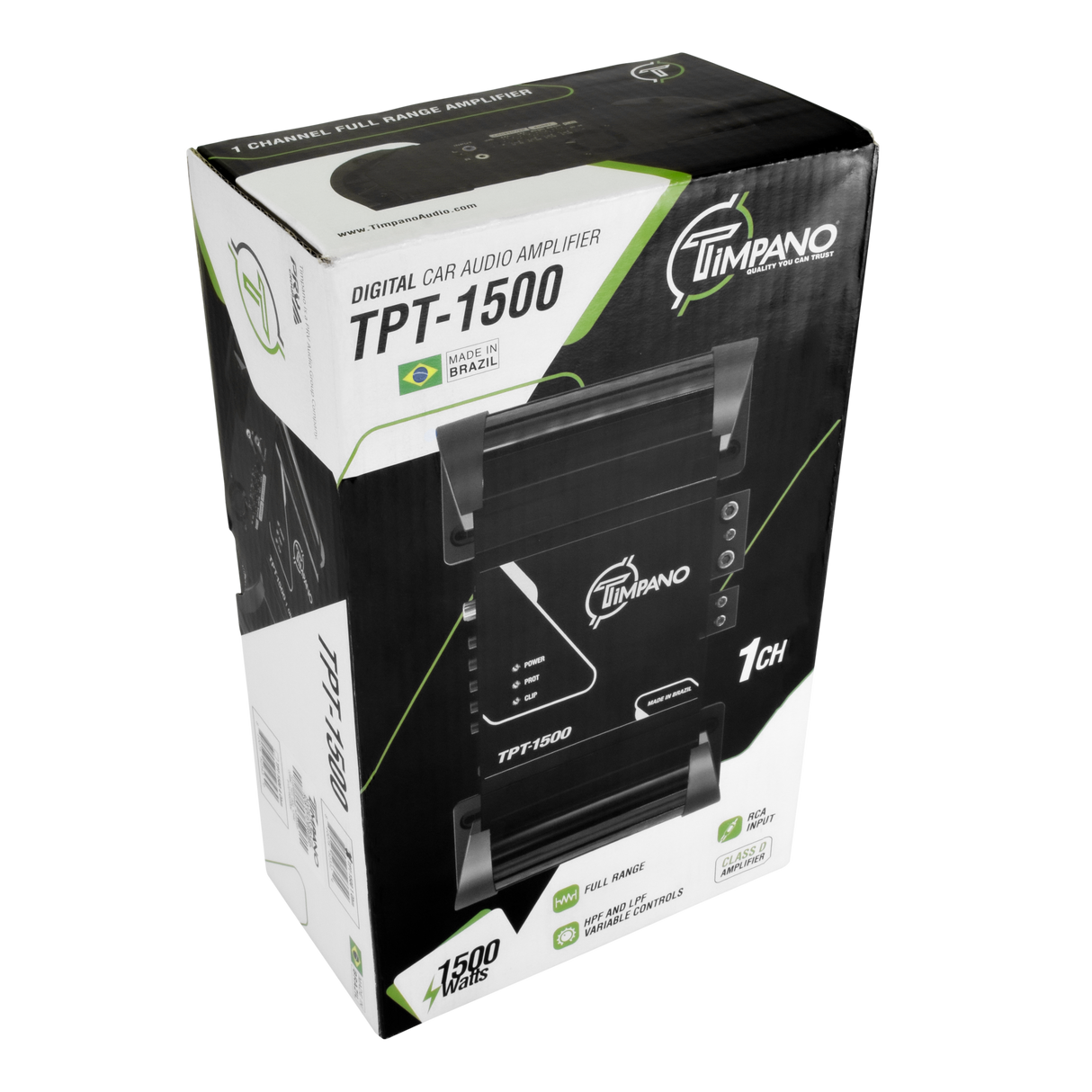 TPT-1500 4 Ohm Amplifier Timpano Audio