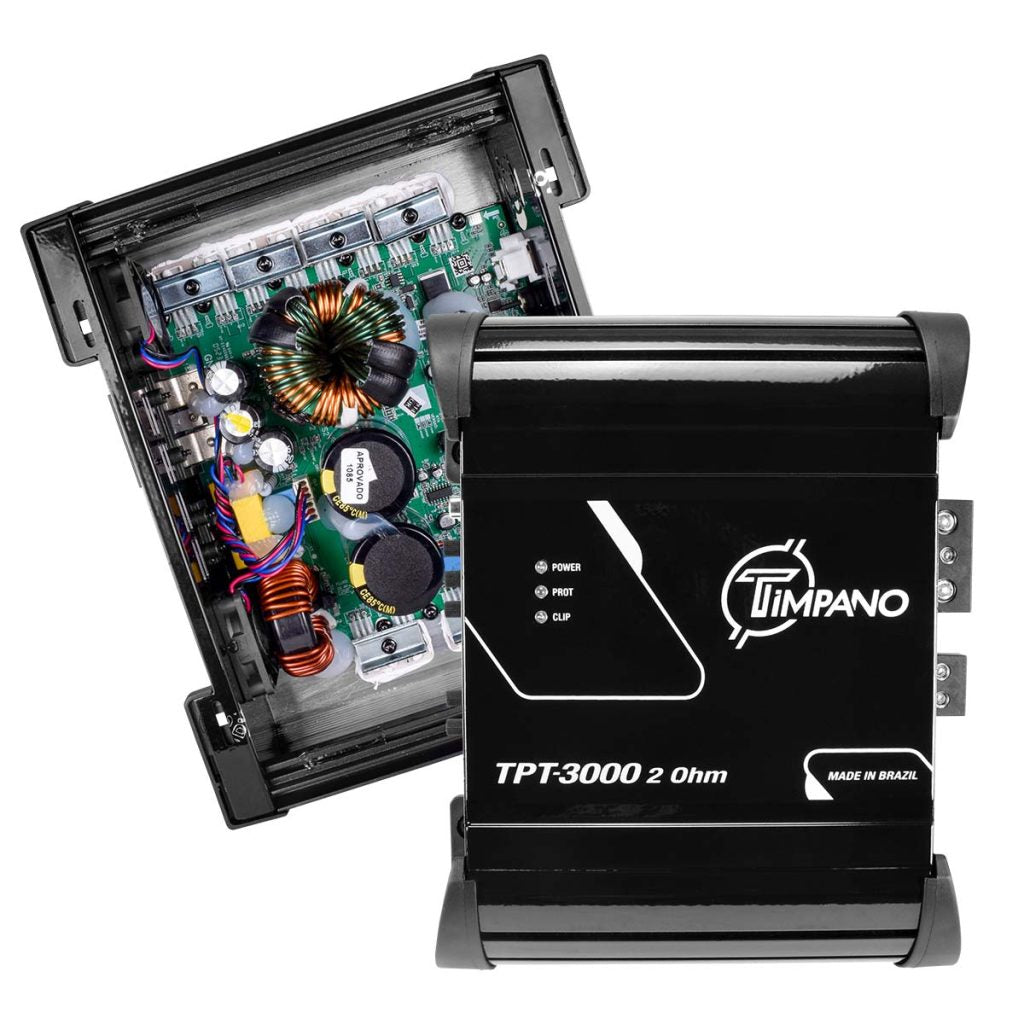 TPT-3000 2 Ohm Amplifier Timpano