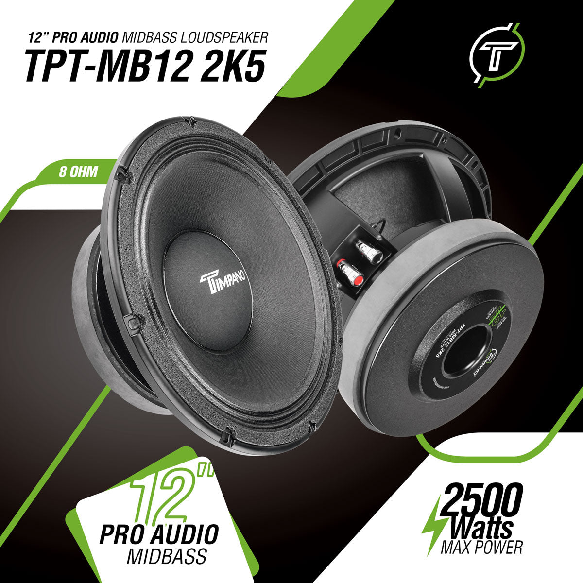 TPT-MB12 2K5 Midbass Timpano Audio