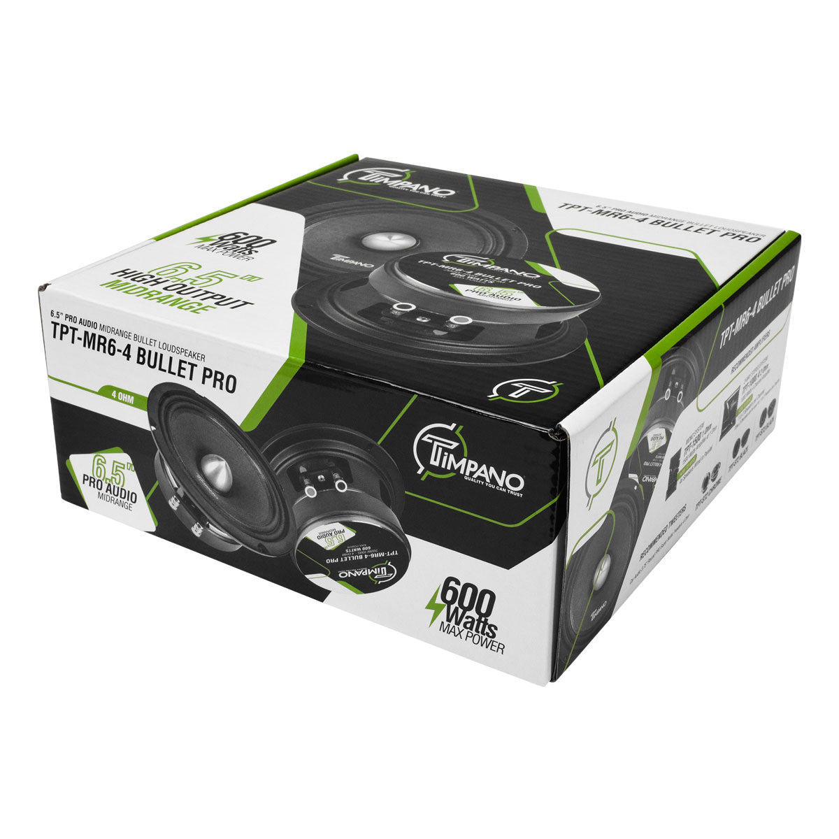 TPT-MR6-4 BULLET PRO Midrange Timpano Audio