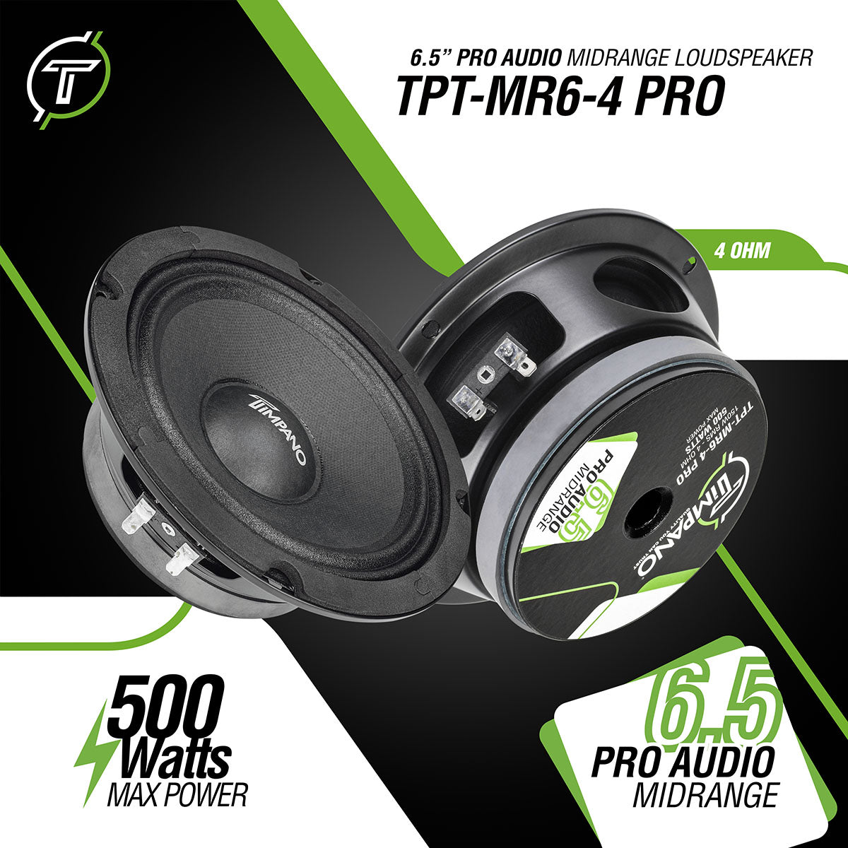 TPT-MR6-4 PRO Midrange Timpano Audio