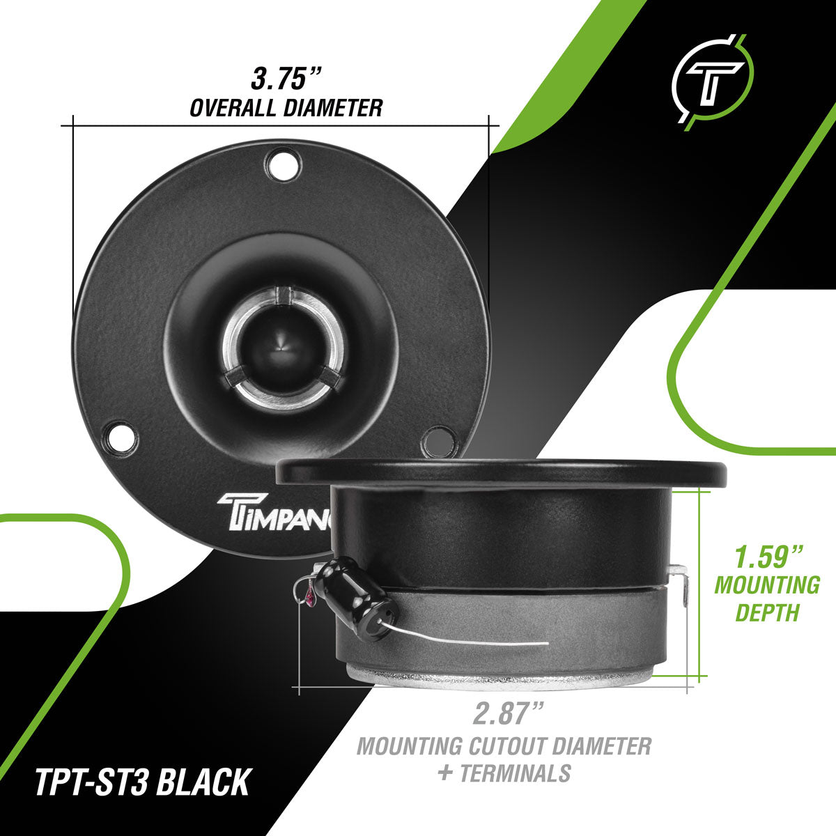 TPT-ST3 BLACK Timpano Audio