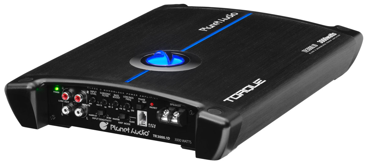 Planet Audio TR3000.1D 2250W RMS Monoblock Amplifier