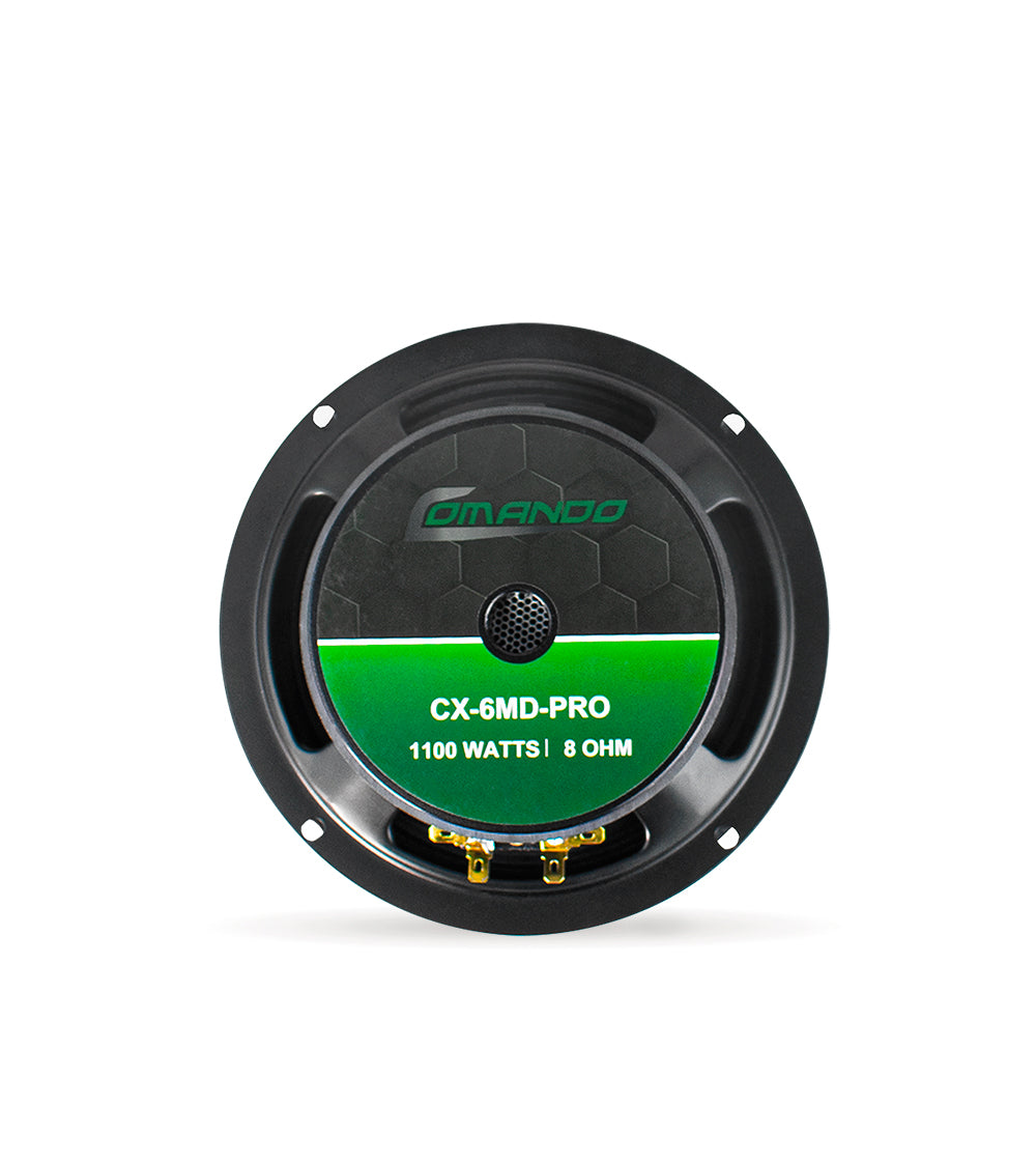 CX-6MD-PRO | 6.5'' | 1100W MAX | 8ohm Comando Audio