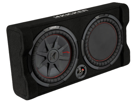 KICKER CompRT Down-Firing Loaded Enclosure