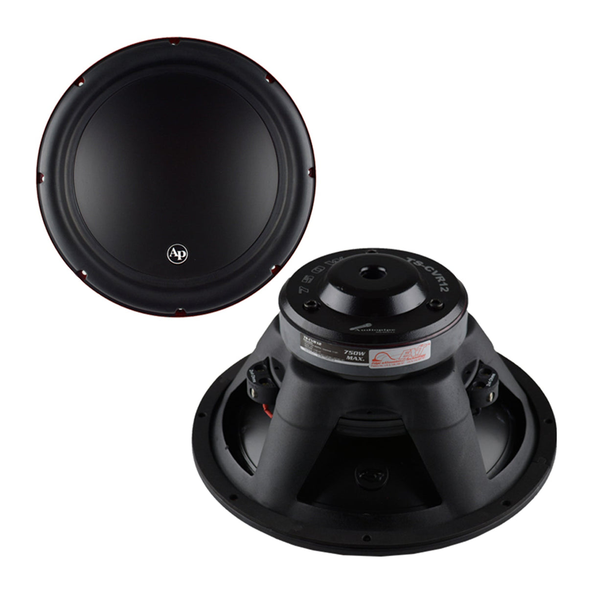 12" Edge Extension Technology PP Cone Woofer (TS-CVR12), Sold individually Audiopipe