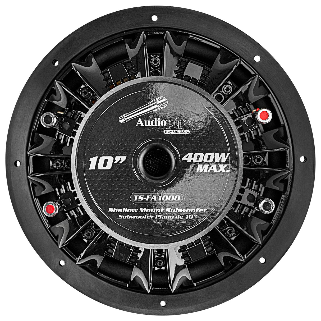 10” Shallow Mount Subwoofer (TS-FA1000) Audiopipe